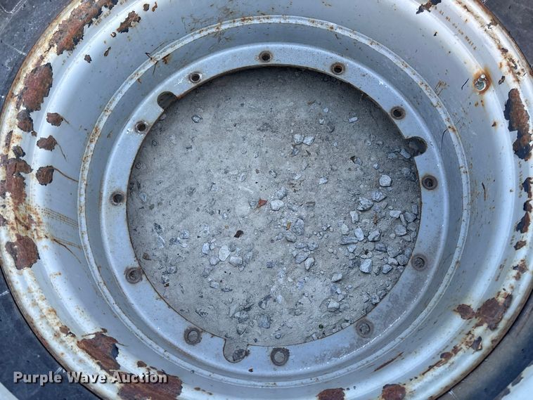 image for item EV3241 (4) BKT 650/65R38 Agri Max RT 657 flotation tires and wheels