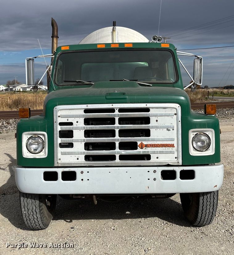 image for item EV3242 1987 International F-1954 tank truck