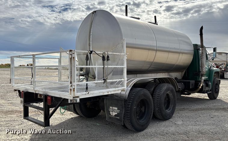 image for item EV3242 1987 International F-1954 tank truck