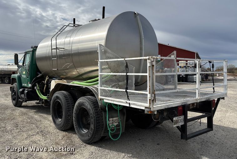 image for item EV3242 1987 International F-1954 tank truck