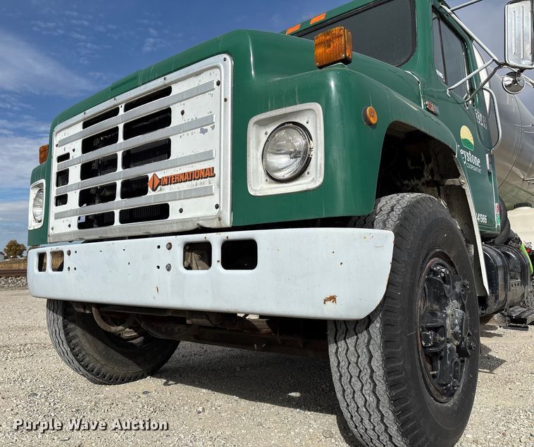 image for item EV3242 1987 International F-1954 tank truck