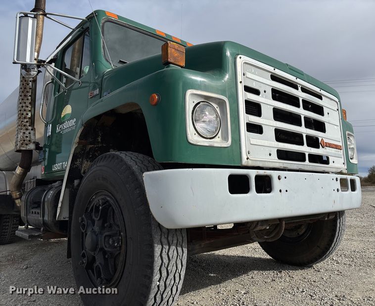 image for item EV3242 1987 International F-1954 tank truck