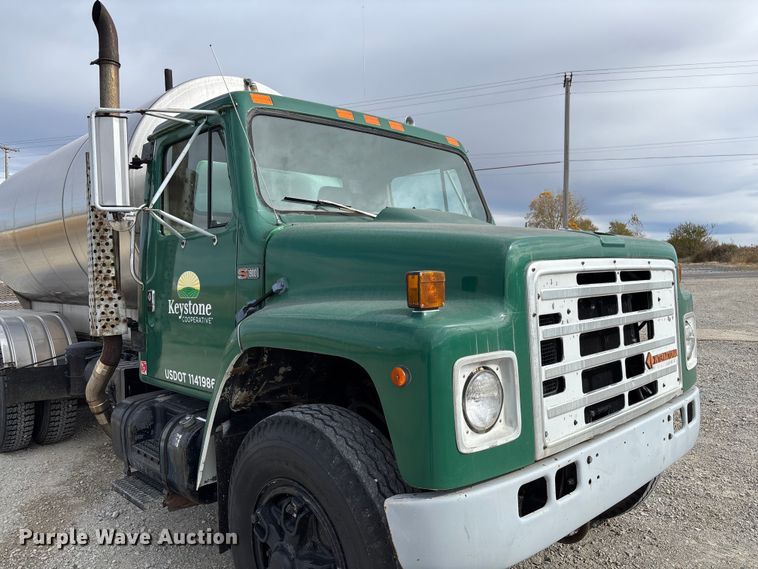 image for item EV3242 1987 International F-1954 tank truck