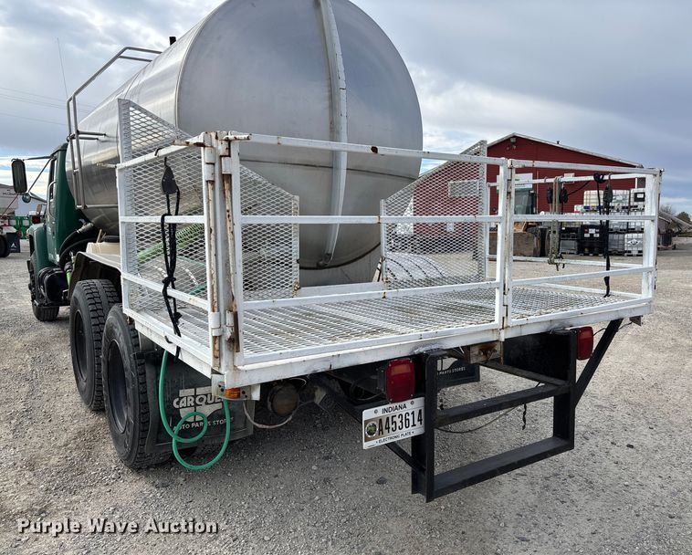 image for item EV3242 1987 International F-1954 tank truck