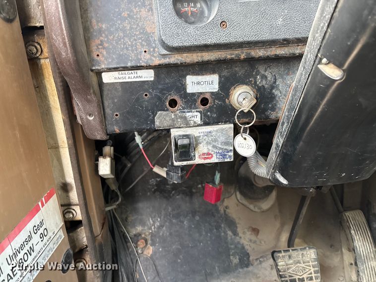 image for item EV3242 1987 International F-1954 tank truck