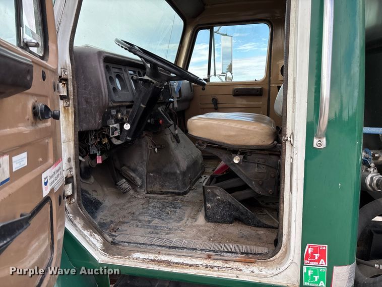 image for item EV3242 1987 International F-1954 tank truck