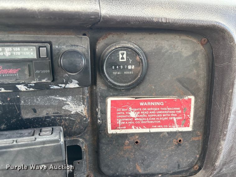 image for item EV3242 1987 International F-1954 tank truck