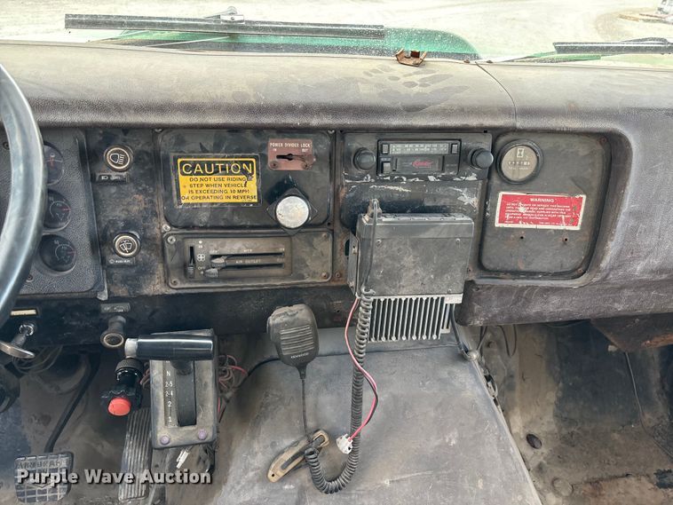 image for item EV3242 1987 International F-1954 tank truck