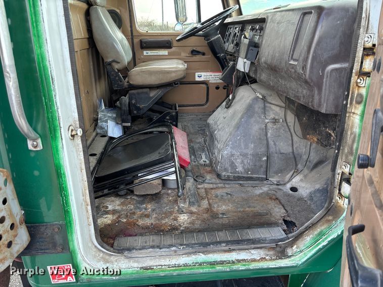 image for item EV3242 1987 International F-1954 tank truck