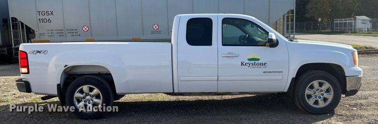 image for item EV3253 2012 GMC Sierra 1500 SLT Ext. Cab pickup truck