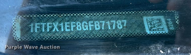 image for item EV3256 2016 Ford F150 SuperCab pickup truck