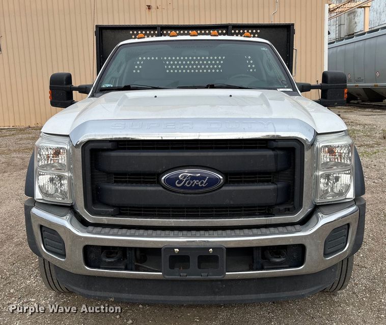 image for item EV3257 2015 Ford F550 flatbed truck