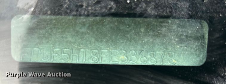 image for item EV3257 2015 Ford F550 flatbed truck