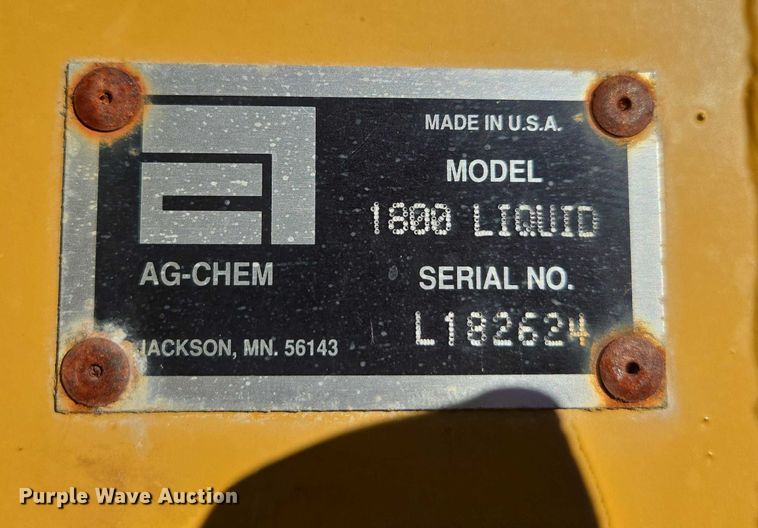 image for item EV4376 2010 Terra Gator 8204 sprayer