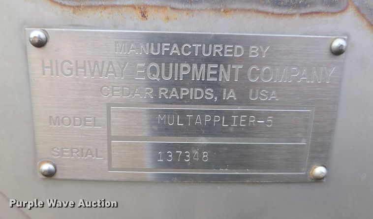 image for item EV4378 New Leader MultApplier-5 spreader bed hopper