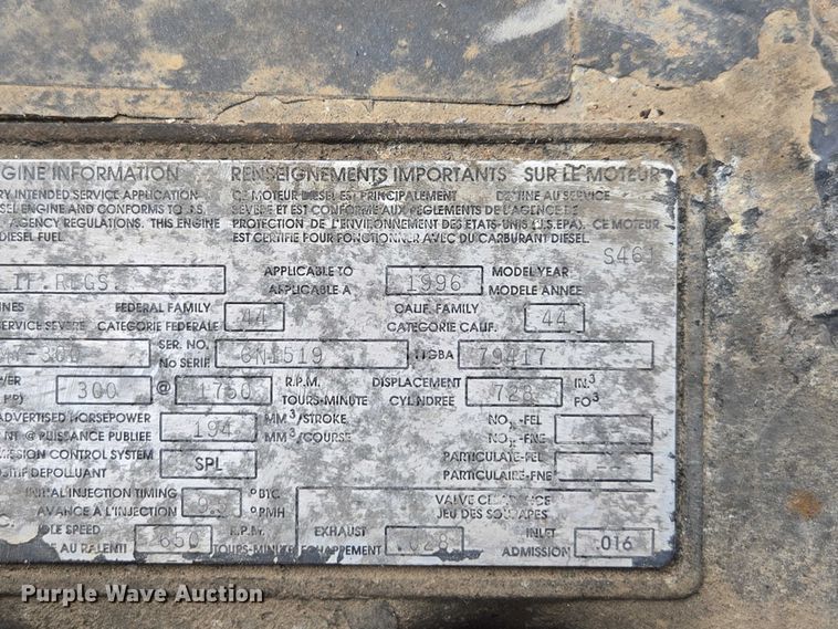 image for item EV4381 1997 Mack RD690S fertilizer delivery truck