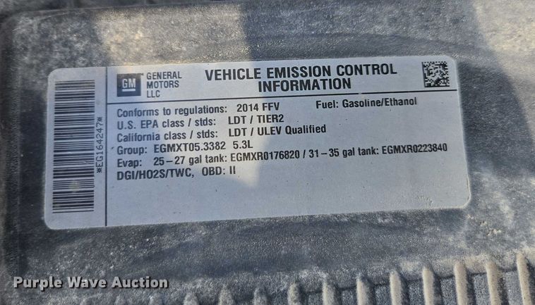 image for item EV4383 2014 Chevrolet Silverado 1500 Crew Cab pickup truck