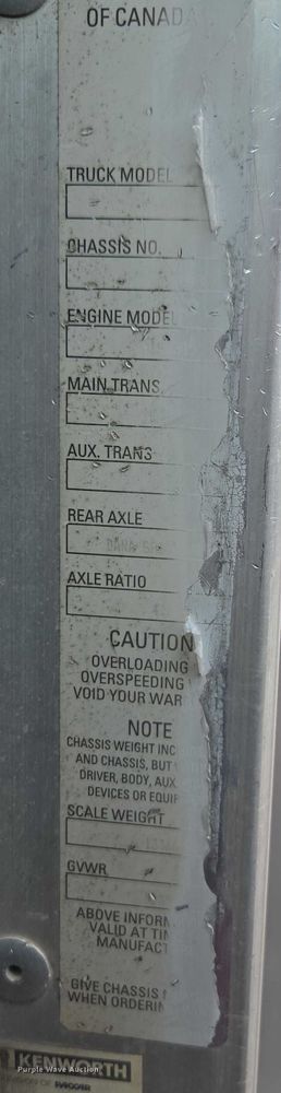 image for item EV4384 2003 Kenworth T300 fuel truck