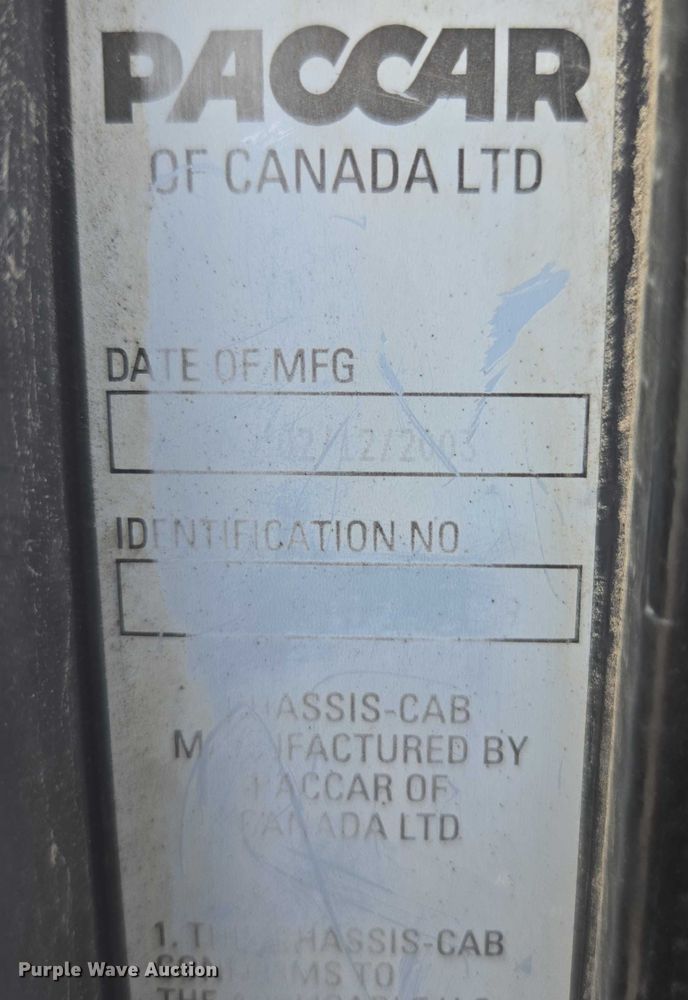 image for item EV4384 2003 Kenworth T300 fuel truck