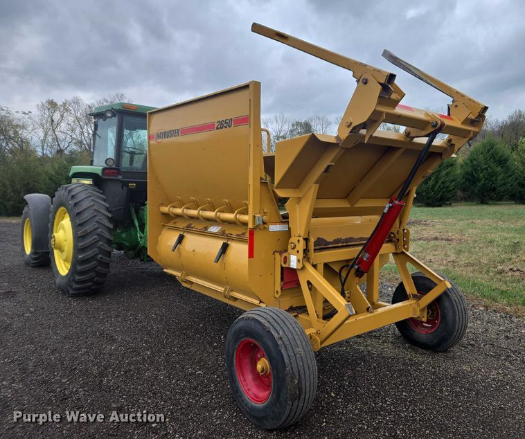 image for item EV5447 Haybuster 2650 bale processor
