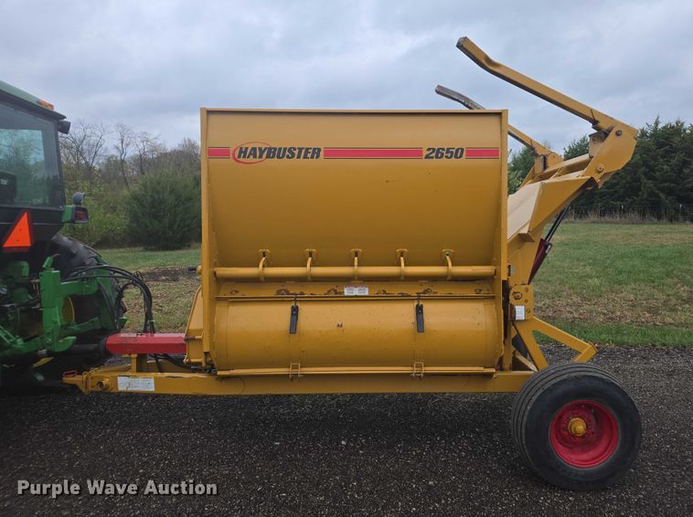 image for item EV5447 Haybuster 2650 bale processor