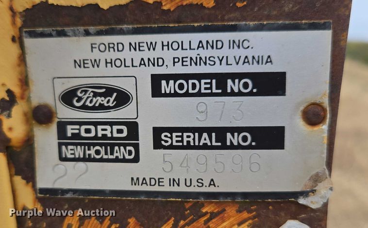 image for item EV5478 New Holland 973 flex head