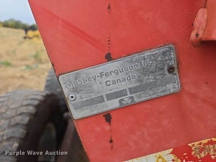 image for item EV5482 Massey Ferguson 9024 rigid head