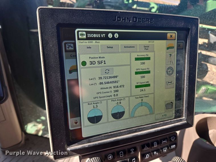 image for item EV5494 2018 John Deere R4038 sprayer