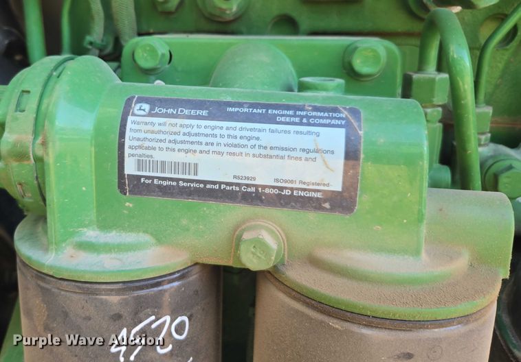 image for item EV5494 2018 John Deere R4038 sprayer