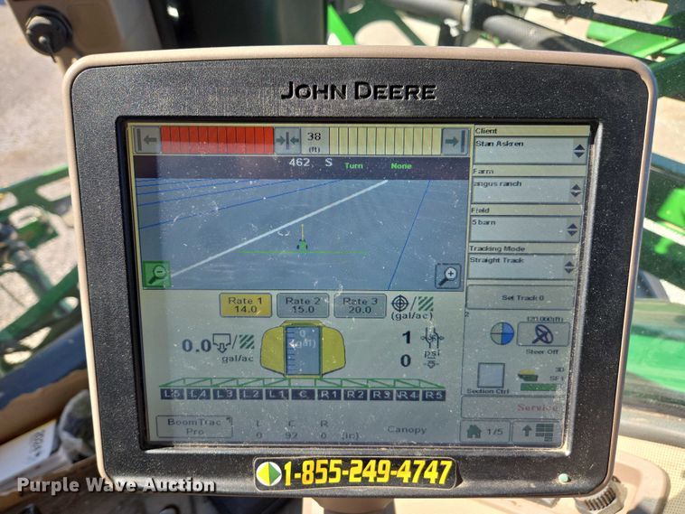 image for item EV5495 2016 John Deere R4045 sprayer