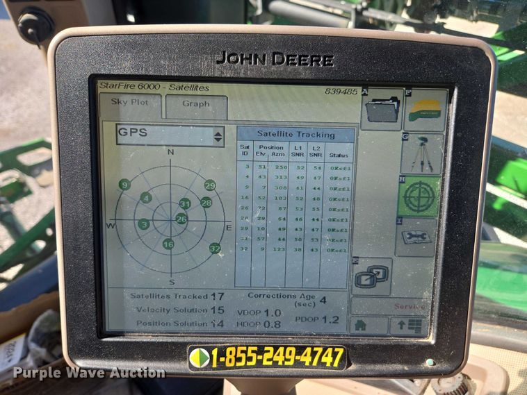image for item EV5495 2016 John Deere R4045 sprayer
