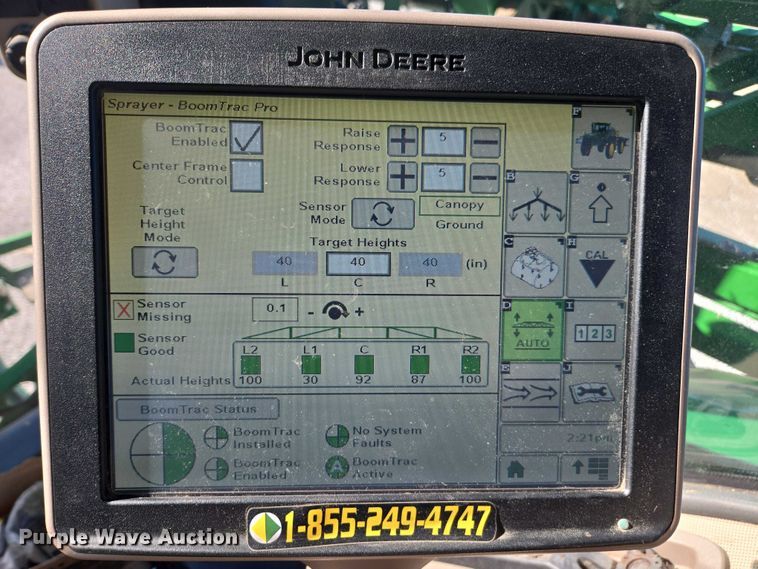 image for item EV5495 2016 John Deere R4045 sprayer