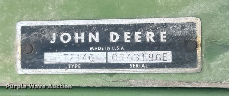 image for item FK0589 John Deere 214 silage wagon