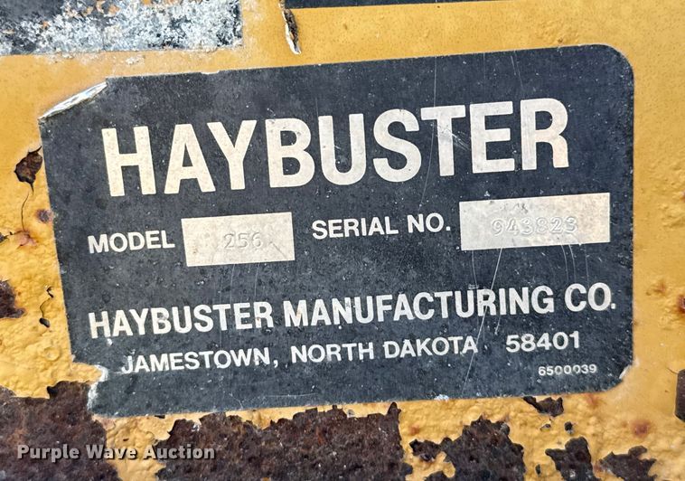 image for item FK0590 Haybuster 256 bale processor with feed wagon