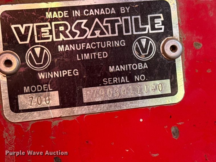 image for item FK0594 1975 Versatile 700 4WD tractor