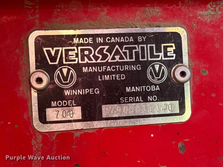 image for item FK0594 1975 Versatile 700 4WD tractor