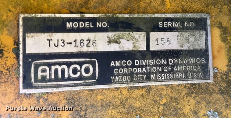 image for item FK0607 Amco TJ3-1626 terracing plow 