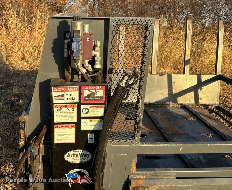 image for item FK0613 Art's Way 650500 skid steer bale processor