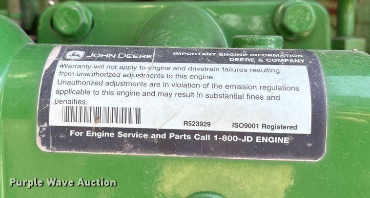 image for item FK1008 2016 John Deere R4038 sprayer