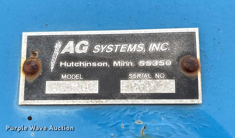 image for item FK1012 AG Systems AG6200 NH3 applicator