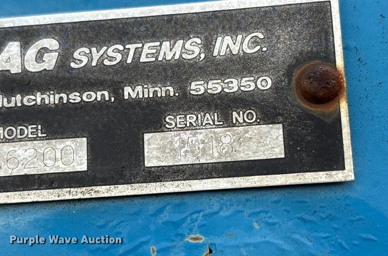 image for item FK1012 AG Systems AG6200 NH3 applicator