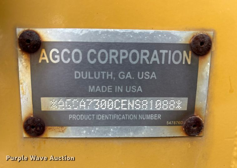 image for item FK1014 AGCO sprayer