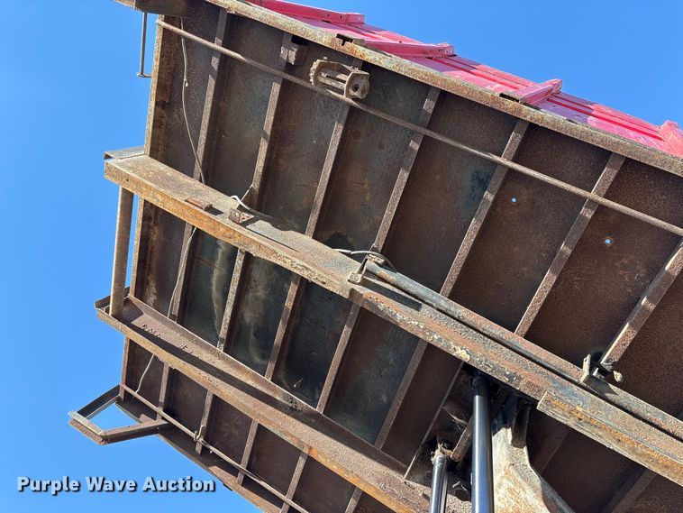 image for item FK1020 1994 Ford L9000 dump flatbed truck