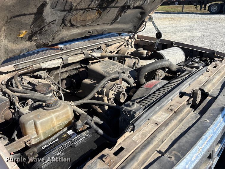 image for item FK1022 1997 Ford F350 sprayer bed pickup truck