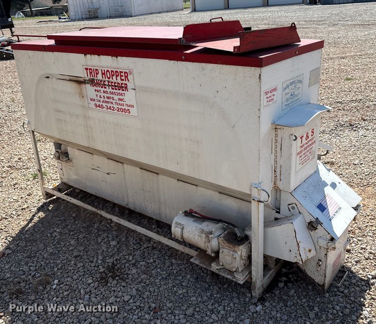 image for item IE9204 T&S Manufacturing Trip Hopper range feeder