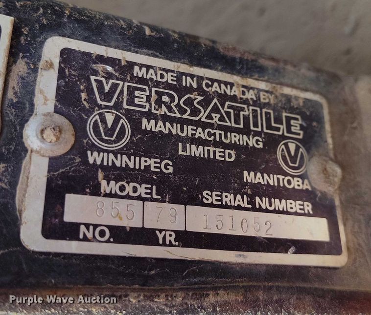 image for item IH9340 1979 Versatile 855 4WD tractor