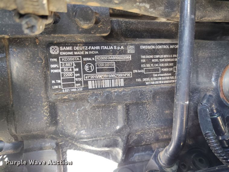 image for item IP9736 Deutz-Fahr 5080D Keyline MFWD tractor