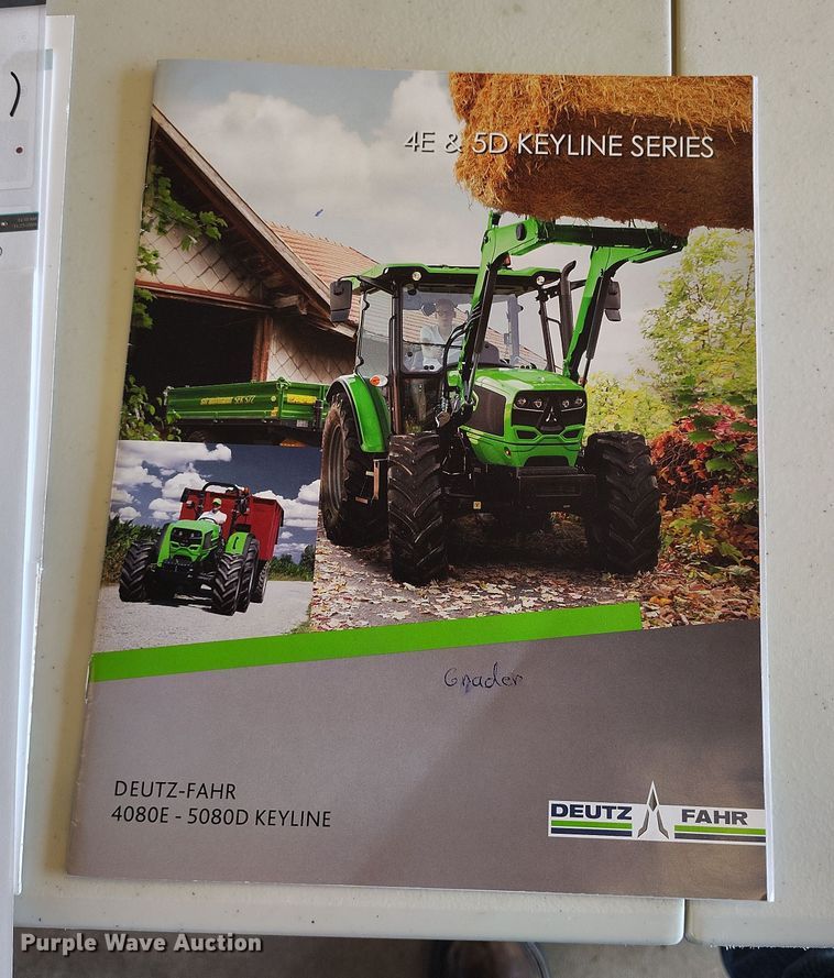 image for item IP9736 Deutz-Fahr 5080D Keyline MFWD tractor