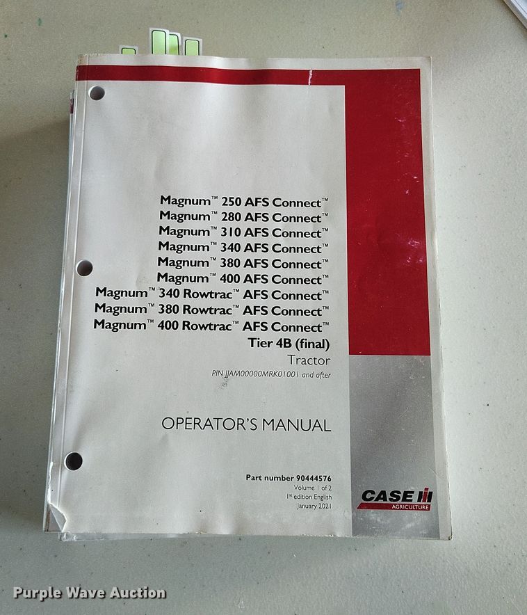 image for item IP9737 2021 Case IH Magnum 280 AFS Connect MFWD tractor
