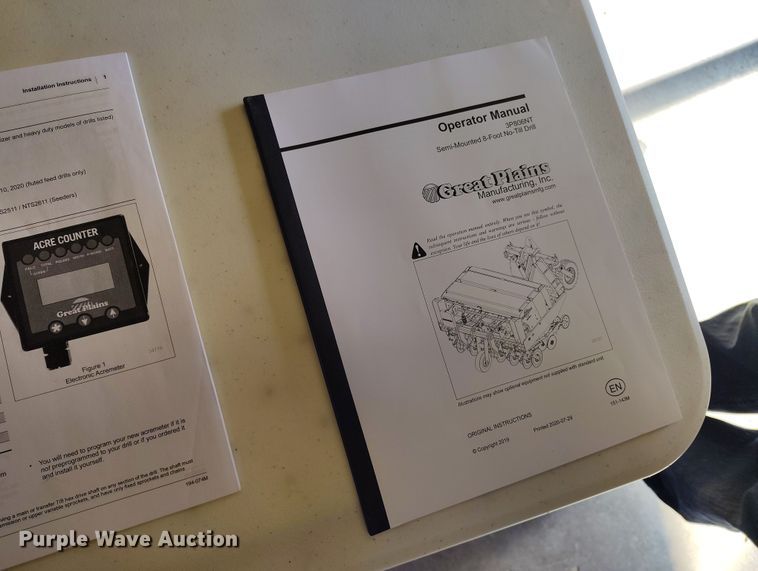 image for item IP9739 2023 Great Plains 3P806NT no-till grain drill